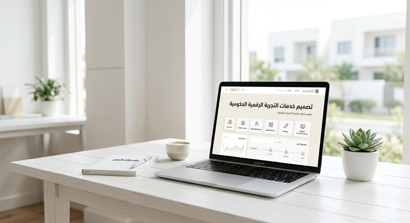 تدريب ذاتي - تصميم الخدمات الرقمية الحكومية
